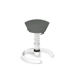 Aeris Swopper office stool Gray/White, New, Dynamic sitting - ideal for healthy sitting