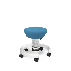 AERIS Kindersitzhocker Swoppster 120WHWHHQ04 blau/weiss, mit Rollen