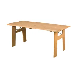 Massiver, klappbarer Gartentisch „Avenue“ 180 x 79 cm Zuiver