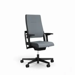 Office chair Sitag SitagXilium without headrest & with 4D armrests Gray/Black, New, Ergonomic chair - ideal for flexible working