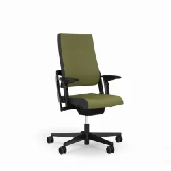 Office chair Sitag SitagXilium without headrest & with 4D armrests Green/Black, New, Ergonomic chair - ideal for flexible working