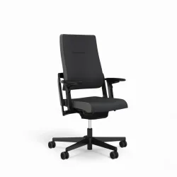 Office chair Sitag SitagXilium without headrest & with 4D armrests Anthracite/Black, New, Ergonomic chair - ideal for flexible working