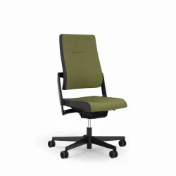 Office chair Sitag SitagXilium without headrest & without armrests Green/Black, New, Ergonomic chair - ideal for flexible working