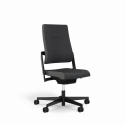 Office chair Sitag SitagXilium without headrest & without armrests Anthracite/Black, New, Ergonomic chair - ideal for flexible working