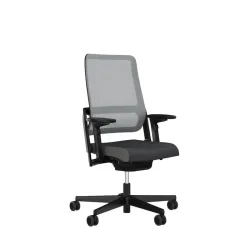 Office chair Sitag SitagXilium Mesh without headrest & with 4D armrests Gray/Black, New, Ergonomic chair - ideal for flexible working