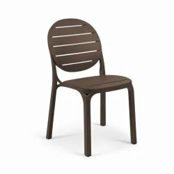 Outdoor chair Nardi Erica, Brown, New - Modern & weatherproof