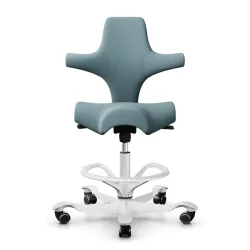 Counter stool HAG Capisco 8106, Light blue/White, New, Bar stool - Practical & comfortable