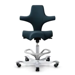 Counter stool HAG Capisco 8106, Blue/Silver gray, New, Bar stool - Practical & comfortable
