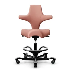 Counter stool HAG Capisco 8106, Pink/Black, New, Bar stool - Practical & comfortable