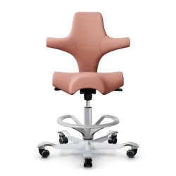 Counter stool HAG Capisco 8106, Pink/Silver gray, New, Bar stool - Practical & comfortable