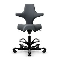 Counter stool HAG Capisco 8106, Gray/Black, New, Bar stool - Practical & comfortable