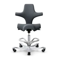 Counter stool HAG Capisco 8106, Gray/Silver gray, New, Bar stool - Practical & comfortable