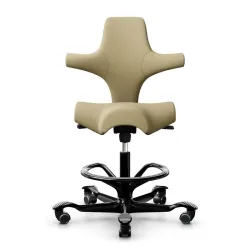 Counter stool HAG Capisco 8106, Yellow/Black, New, Bar stool - Practical & comfortable