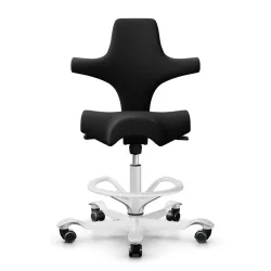 Counter stool HAG Capisco 8106, Black/White, New, Bar stool - Practical & comfortable