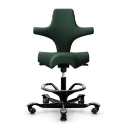 Counter stool HAG Capisco 8106, Dark green/Black, New, Bar stool - Practical & comfortable