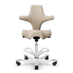 Counter stool HAG Capisco 8106, Beige/White, New, Bar stool - Practical & comfortable