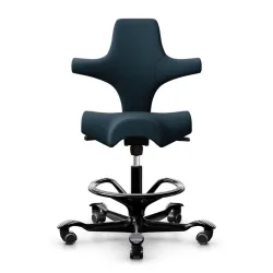 Counter stool HAG Capisco 8106, Blue/Black, New, Bar stool - Practical & comfortable