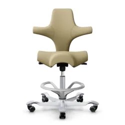 Counter stool HAG Capisco 8106, Yellow/Silver gray, New, Bar stool - Practical & comfortable