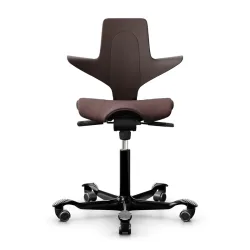 Saddle chair HAG Capisco Puls 8020, Brown/Black, New, Ergonomic chair - ideal for flexible working