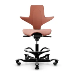 Counter stool HAG Capisco Puls 8020, Pink/Black, New, Bar stool - Practical & comfortable