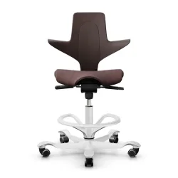 Counter stool HAG Capisco Puls 8020, Brown/White, New, Bar stool - Practical & comfortable