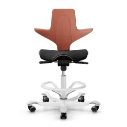 Counter stool HAG Capisco Puls 8020, Pink-black/White, New, Bar stool - Practical & comfortable