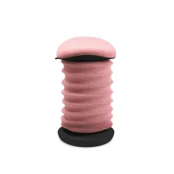 Height-adjustable office stool Topstar Sitness Pink/Black, Base, Dynamic sitting - ideal for healthy sitting