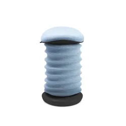 Height-adjustable office stool Topstar Sitness Blue/Black, Base, Dynamic sitting - ideal for healthy sitting