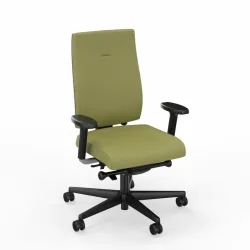 Office swivel chairs Sitag SitagX-Line with 2D armrests, Green, New, Ergonomic chair - ideal for flexible working