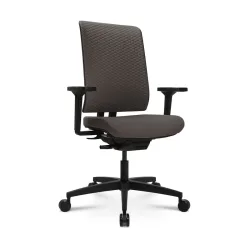 Tradingzone Green office chair with 3D armrests, Brown, New, Ergonomic chair - ideal for flexible working