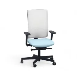 Office chairs Sitag SitagPoint Tec 2 Mesh with 2D armrests, Blue, New, Ergonomic chair - ideal for flexible working