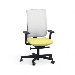 Office chairs Sitag SitagPoint Tec 2 Mesh with 2D armrests, Yellow, New, Ergonomic chair - ideal for flexible working