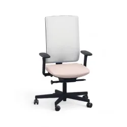 Office chairs Sitag SitagPoint Tec 2 Mesh with 2D armrests, Pink, New, Ergonomic chair - ideal for flexible working
