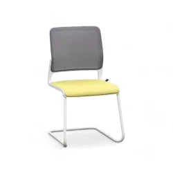 Cantilever Sitag SitagXilium Yellow without armrests, Free swinging, New - Perfect for visitors and guests