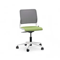 Conference chair Sitag SitagXilium Mesh without armrests, Green, New - Ergonomic & height-adjustable