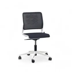 Conference chair Sitag SitagXilium Mesh without armrests, Black, New - Ergonomic & height-adjustable