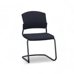 Cantilever Sitag EL100 Black without armrests, Free swinging, New - Perfect for visitors and guests