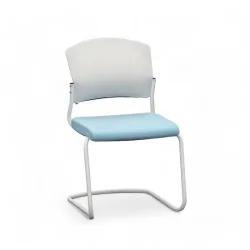 Cantilever Sitag EL100 Blue without armrests, Free swinging, New - Perfect for visitors and guests