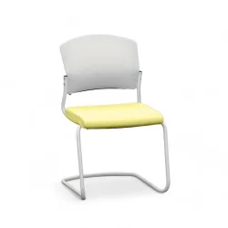 Cantilever Sitag EL100 Yellow without armrests, Free swinging, New - Perfect for visitors and guests