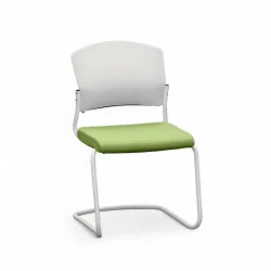 Cantilever Sitag EL100 Green without armrests, Free swinging, New - Perfect for visitors and guests
