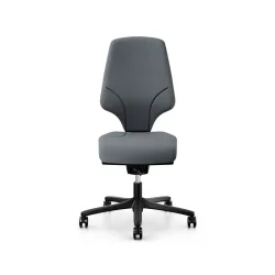 Office swivel chair Giroflex 64-3578 without armrests, Gray/Black, New, Ergonomic chair - ideal for flexible working