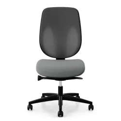Office swivel chair Giroflex 353-4029 without armrests, Gray/Black, New, Ergonomic chair - ideal for flexible working
