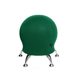 Office stool Topstar Sitness 5, Green/Chrome-plated, New, Ergonomic - ideal for flexible workstations