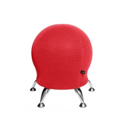 Hocker Sitness 5, mit integriertem Gymnastikball, belastbar bis 110 kg, rot