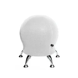 Hocker Sitness 5, mit integriertem Gymnastikball, belastbar bis 110 kg, weiss