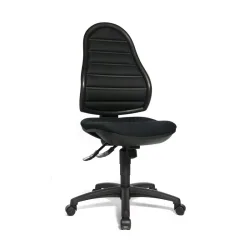 Office chair Topstar Flex Point SY without armrests, Black/Black, New, Ergonomic chair - ideal for flexible working