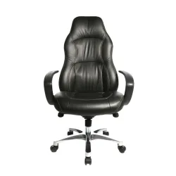 Chefsessel RS1, mit Kniematic-Wippmechanik, schwarz Topstar