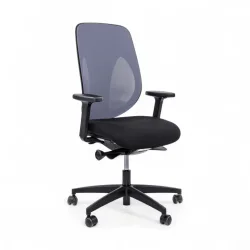 Bürostuhl Giroflex 353-4029 ohne Kopfstütze & mit 2D Armlehnen Violett/Schwarz, Neu, Ergonomischer Stuhl - ideal für flexibles Arbeiten