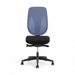 Bürostuhl Giroflex 353-4029 ohne Kopfstütze & ohne Armlehnen Violett/Schwarz, Neu, Ergonomischer Stuhl - ideal für flexibles Arbeiten