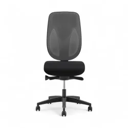 Bürostuhl Giroflex 353-4029 ohne Kopfstütze & ohne Armlehnen Grau/Schwarz, Neu, Ergonomischer Stuhl - ideal für flexibles Arbeiten